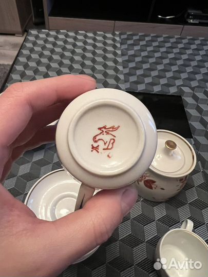 Кофейный сервиз вербилки СССР