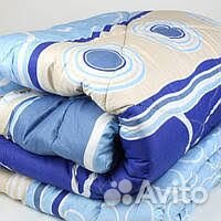 Одеяло 1,5 шерсть толстое полуторное