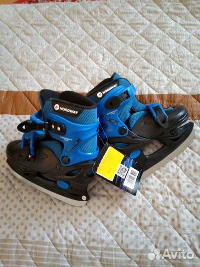 Коньки детские раздвижные 27 30