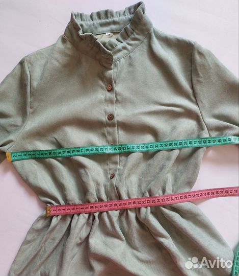 Платье микровельвет 44-46