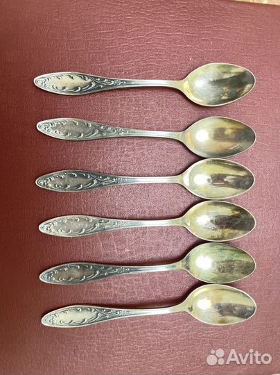 Чайные ложки мельхиор