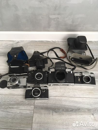 Фотоаппараты пленочные СССР