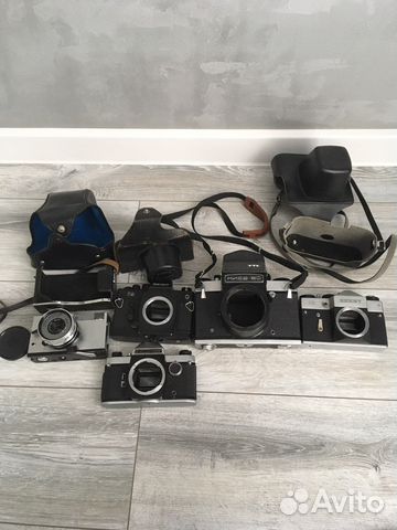 Фотоаппараты пленочные СССР