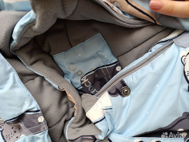 Зимний комбинезон Crockid 68-74