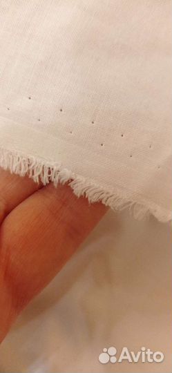 Отрезы ткани хб и лён