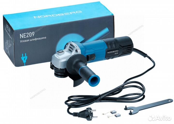 Ушм.диска 125 мм, 900Вт, nordberg - NE209