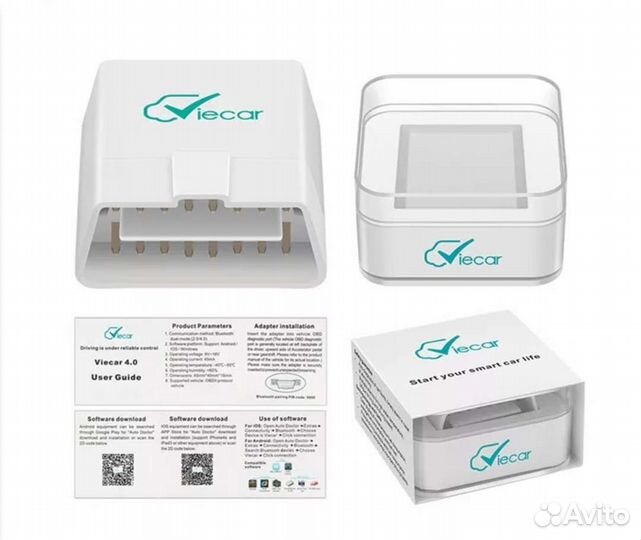 Viecar ELM327 v1.5 (Bluetooth 4.0) (оригинал)