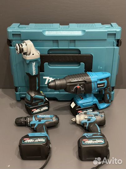 Ушм Гайковерт Шуруповерт Перфоратор makita 4 в 1