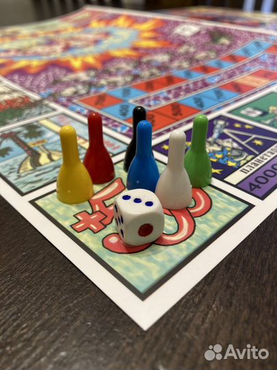 Игра настольная Монопол (формат А2)