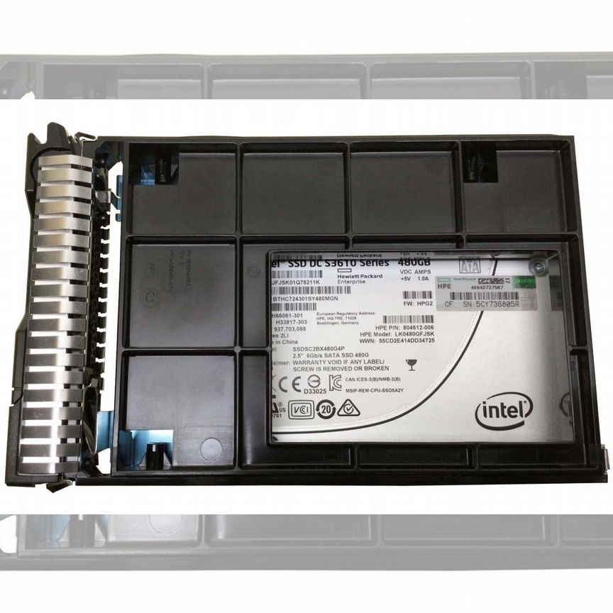 [789357-001] Жесткий Диск Hp 480gb Sata3 3,5" Ssd 789357-001