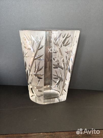 Ваза для цветов СССР Иней