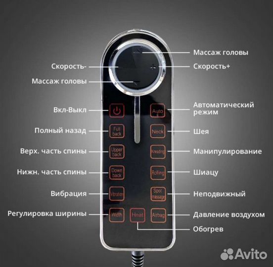 Новое массажное кресло