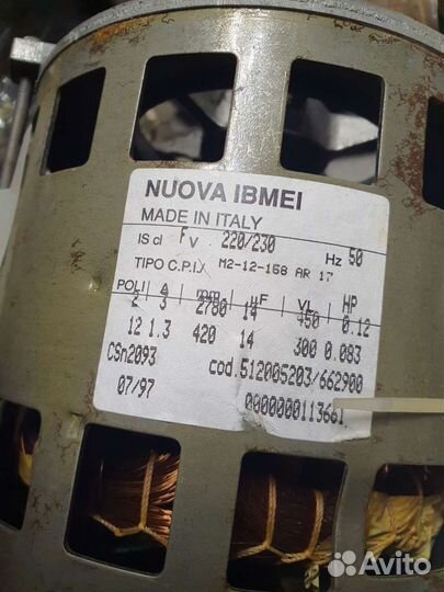 Двигатель Nuova idmei m2-12-158-ar17