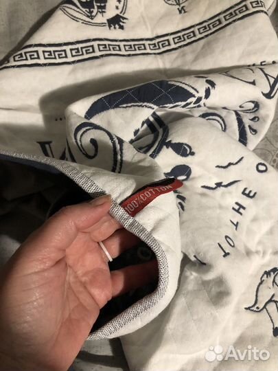 Красивое полотенце хлопок 50 на 90