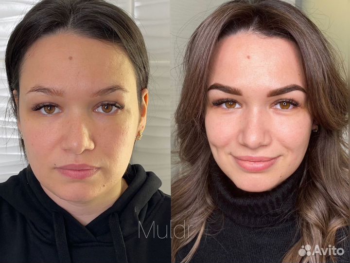 Перманентный макияж бровей татуаж