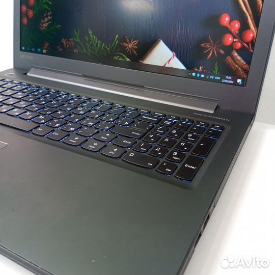 Ноутбук lenovo i5-7200/8gb/ssd+hdd/gt940mx/ips