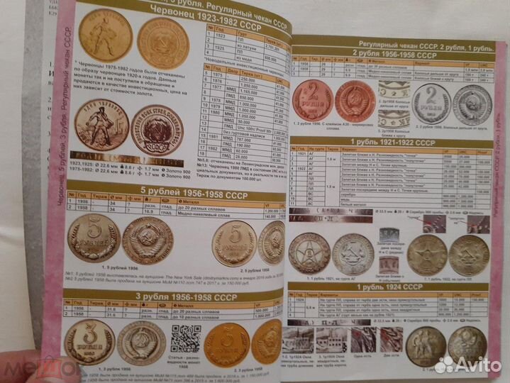 Монеты СССР и России 1919-2022 каталог