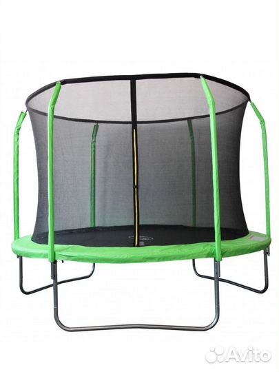 Батут SportElite GB50201 с сеткой 305 см, зеленый