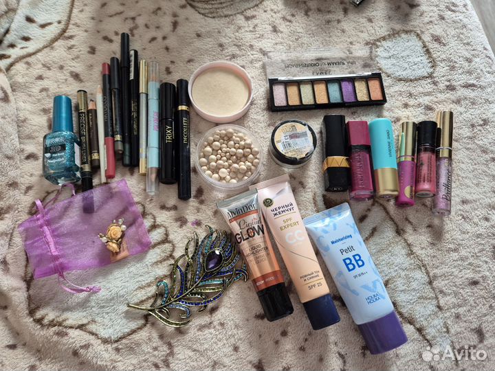 Набор косметики пакетом бу