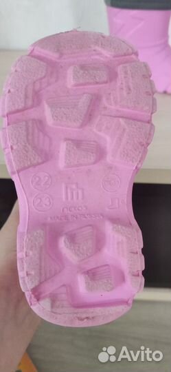 Резиновые сапоги нордман 22 23