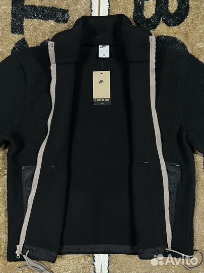 Куртка Nike Fleece Biege/Black