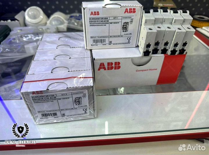 Автоматы абб Диф автомат узо партия D44