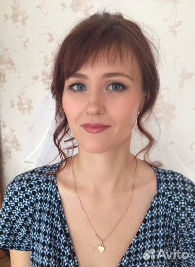 Свадебная прическа и макияж