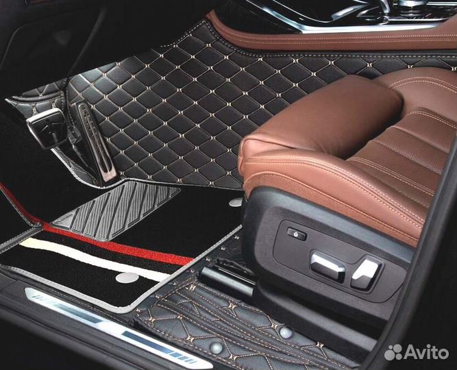 3D Коврики Toyota из Экокожи