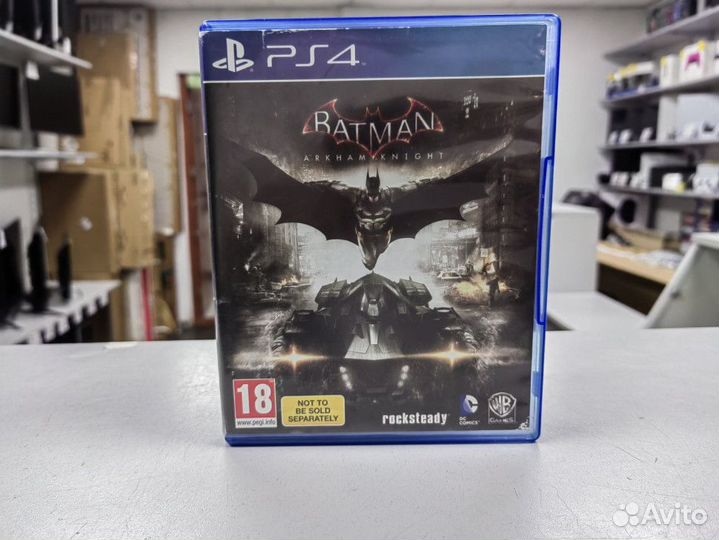 Диск Sony Playstation 4 Batman Arkham Knight (rus)