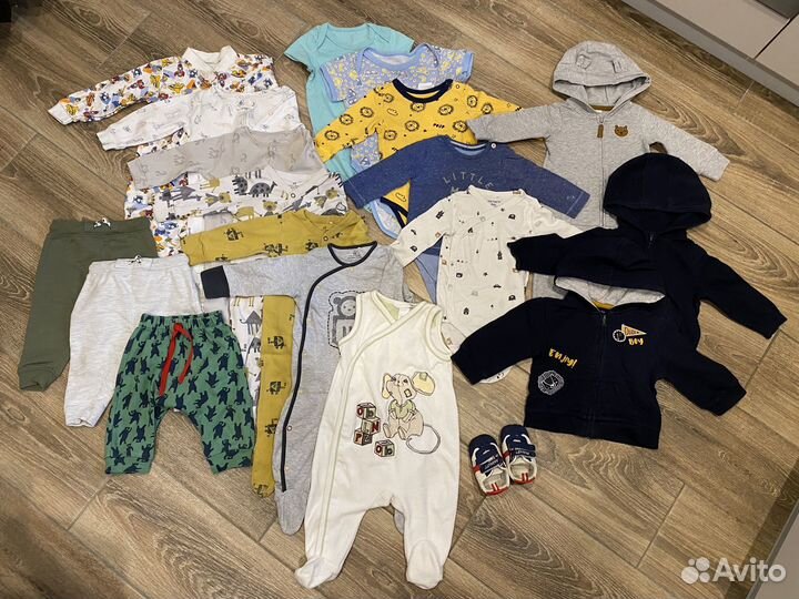 Большой пакет вещей 62 68