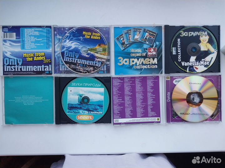 Cd диски. Vanessa Mae,only instrumental,Dalida