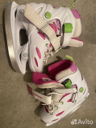 Коньки раздвижные детские 27-30 размер