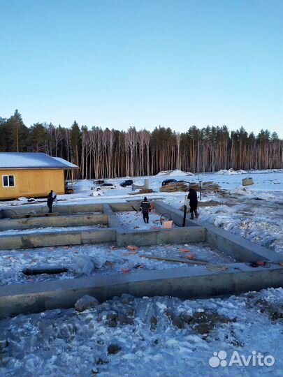 Фундамент под ключ, бетонные работы