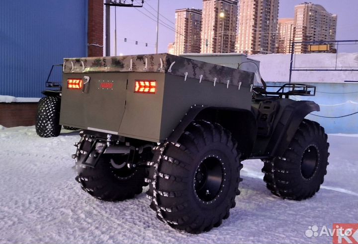 Квадроцикл Nord - Пикап (Снегоход - Болотоход)