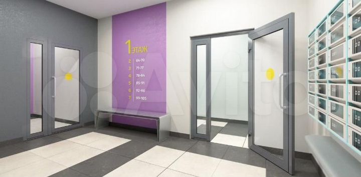 3-к. квартира, 68,2 м², 12/18 эт.