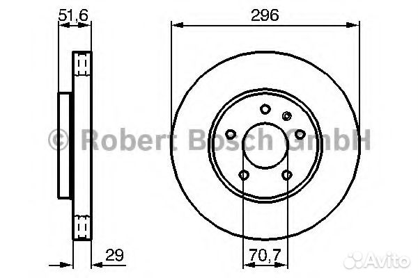 0986479267 Диск тормозной