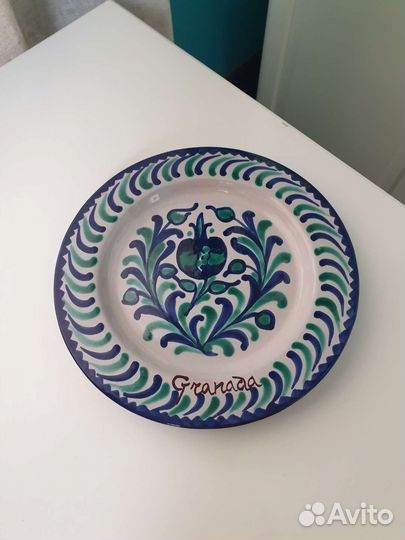 Тарелка руч. Работы Granada, Испания