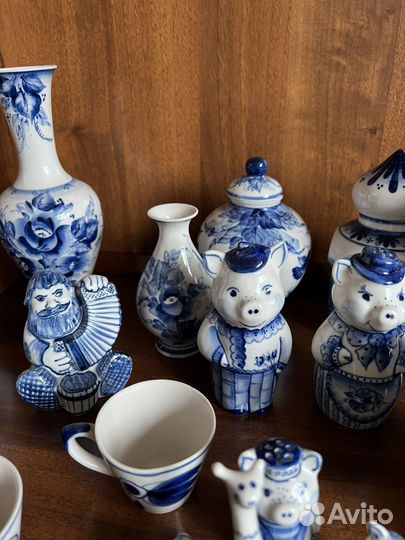 Набор фигурки Гжель