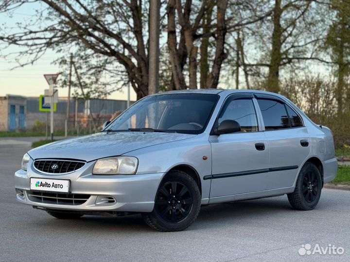 Hyundai Accent 1.5 МТ, 2008, 245 100 км