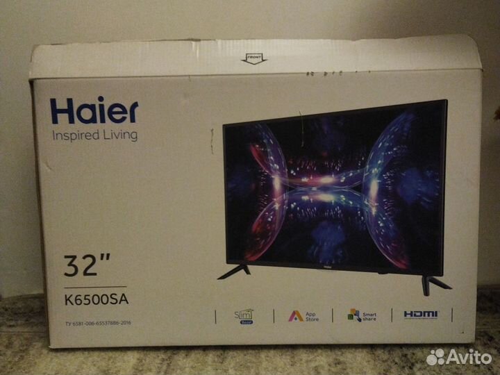 Телевизор haier 32k6500SA