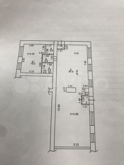 Свободного назначения, 116 м²