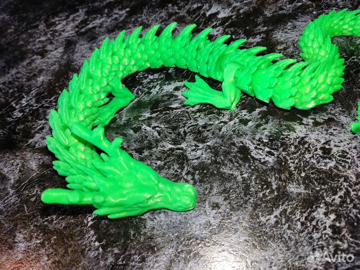 Игрушка антистресс, подвижный дракон