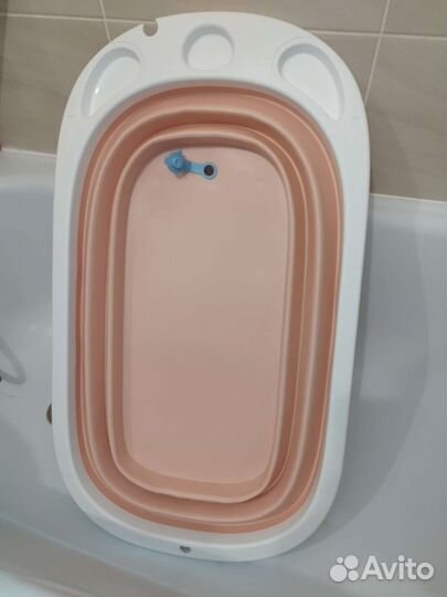 Ванночка складная с матрасиком