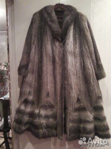 Шуба из нутрии