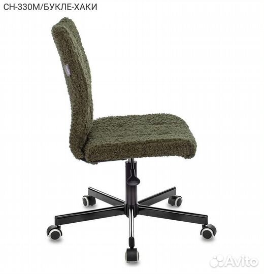 Кресло для операторов бюрократ CH-330M Зелёный, эк