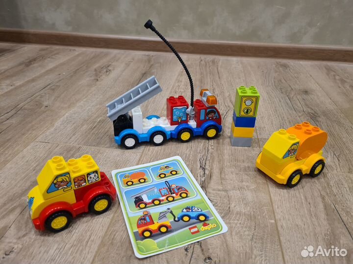Lego duplo машинки для малышей