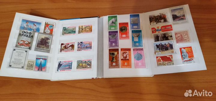 Альбом с негашеными марками СССР,29 шт