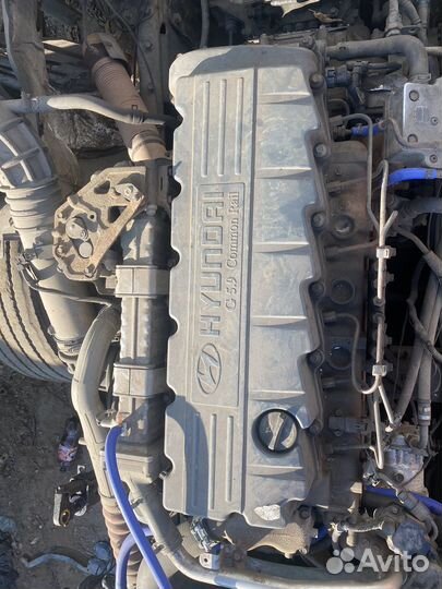 Двигатель hyundai hd 170 euro4 D6GA