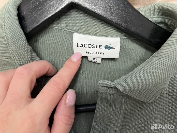 Polo lacoste мужское р-р S