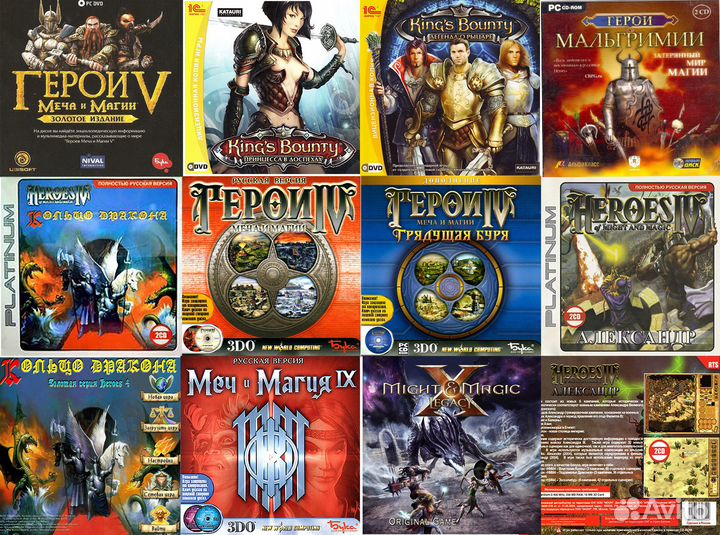 Герои M&M, Стратегии и 3D action